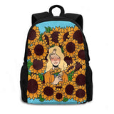 Brooke Sunflowers Laptop Backpack
