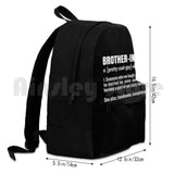 Brother-In-Law Funny Outdoor Sports Backpack