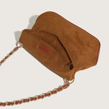 Brown Women's High-Quality Matte Tote Bag with Large Capacity