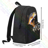 Brown Trout Fishing Backpack School Style Sports Bag