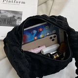 Bubble Shoulder Bag Cylinder Shape Underarm Bag Handbag Tote Bag