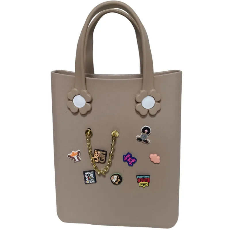 Bucket Girl Toiletry Storage Bags Felt Makeup Bag Organizer Insert