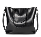 Bucket Women Leather Handbags Lady Large Ccrossbody Bag Female Pu Shoulder Bags
