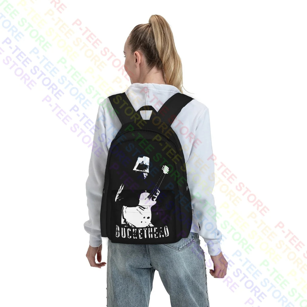 Buckethead Music Guitar Backpack Large Capacity Bag