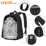 Buddha Kung Fu Shaolin Monk Deity Backpack Large Capacity Schoolbag