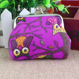 Budget Wallets Small Hasp Clutch Purse Lady Bag Owl Women Wallet