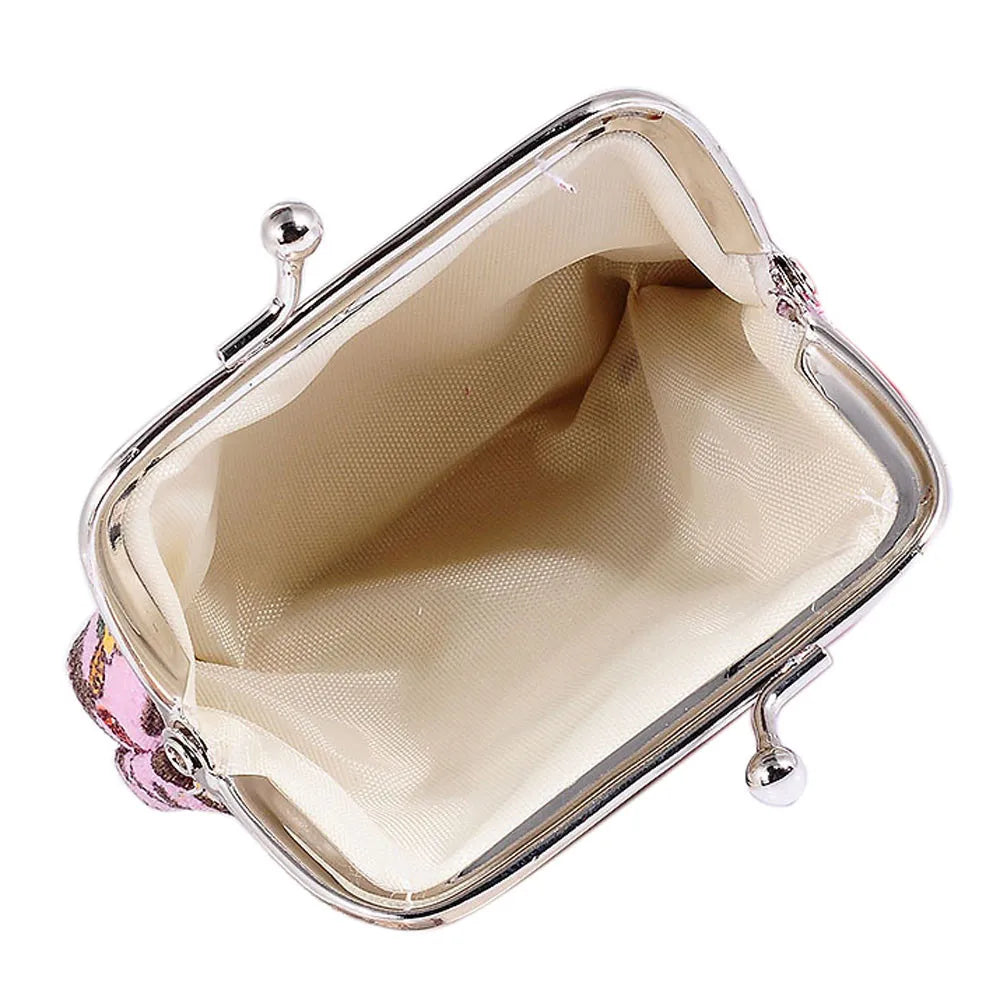 Budget Wallets Small Hasp Clutch Purse Lady Bag Owl Women Wallet