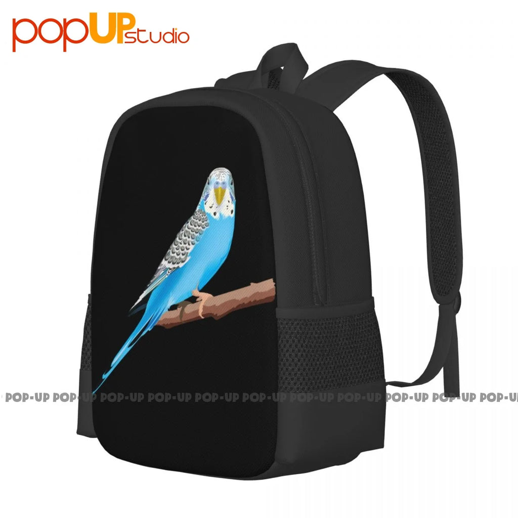 Budgie Animal Backpack Large Capacity School Beach Bag Sports Style