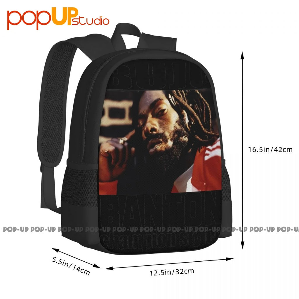 Buju Banton 01 Backpack Large Capacity Gym Portable Sports Style