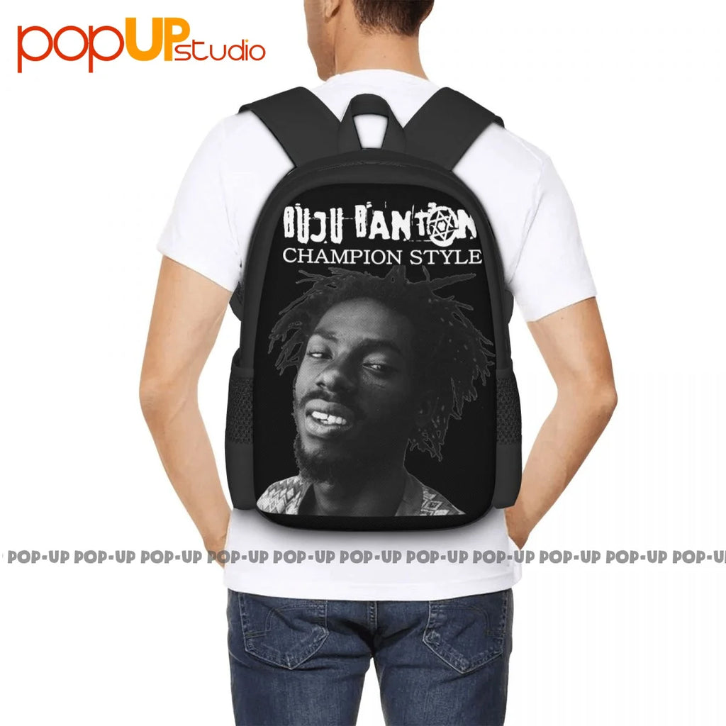 Buju Banton Backpack Large Capacity School Shoe Bag 3d Printing