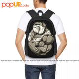 Bulldog Gym Backpack Large Capacity Travel Training Sports Style