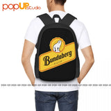 Bundaberg Rum Alcohol Bear Backpack Large Capacity Portable Shopping Bag