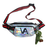 Bungee Bag Handbags Laser Waist Bag Hip-hop Shoulder Messenger Bag