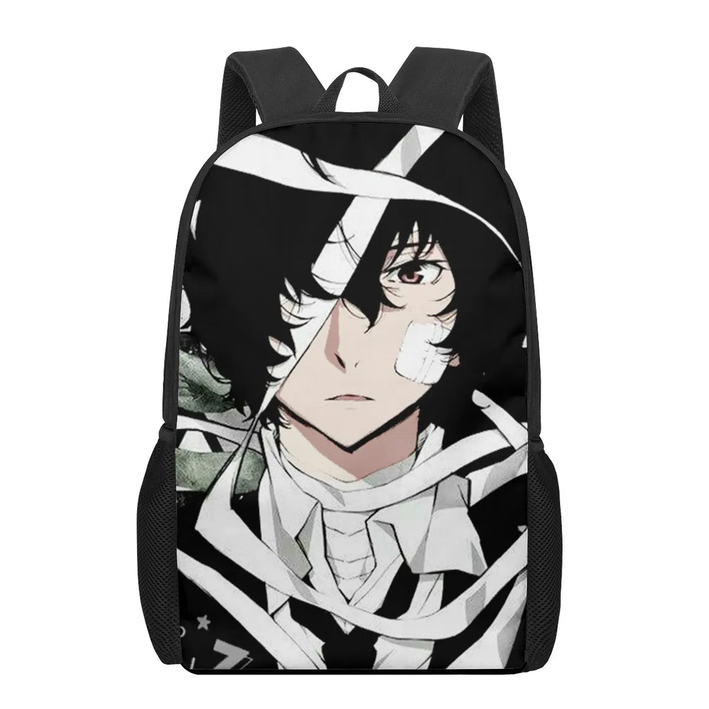 Bungo Stray Dogs Anime Print Boys Backpack School Book Bag