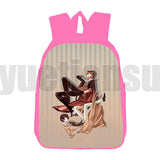 Bungou Stray Dogs Dazai Backpack 12 Inch 3D Anime Children's Pink School Bag