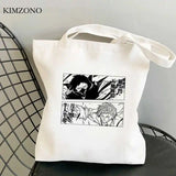Bungou Stray Dogs Tote Shopping Bag Foldable Woven Sac Toile