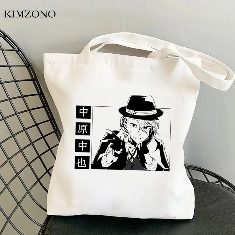 Bungou Stray Dogs Cotton Shopper Bag