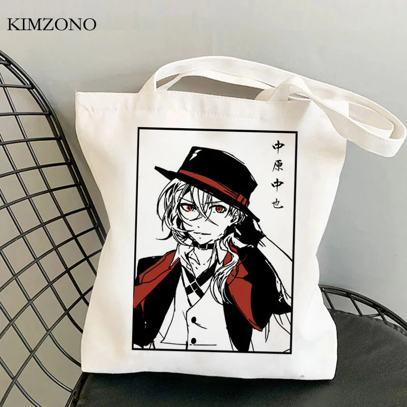 Bungou Stray Dogs Cotton Shopper Bag