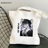 Bungou Stray Dogs Jute Eco Tote Bag Cotton Shopper