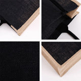 Burlap Bag with Laminated Interior, Women Shopping Grocery Bags