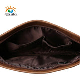 Business Casual Men's Briefcase Handle PU Leather iPad Bag