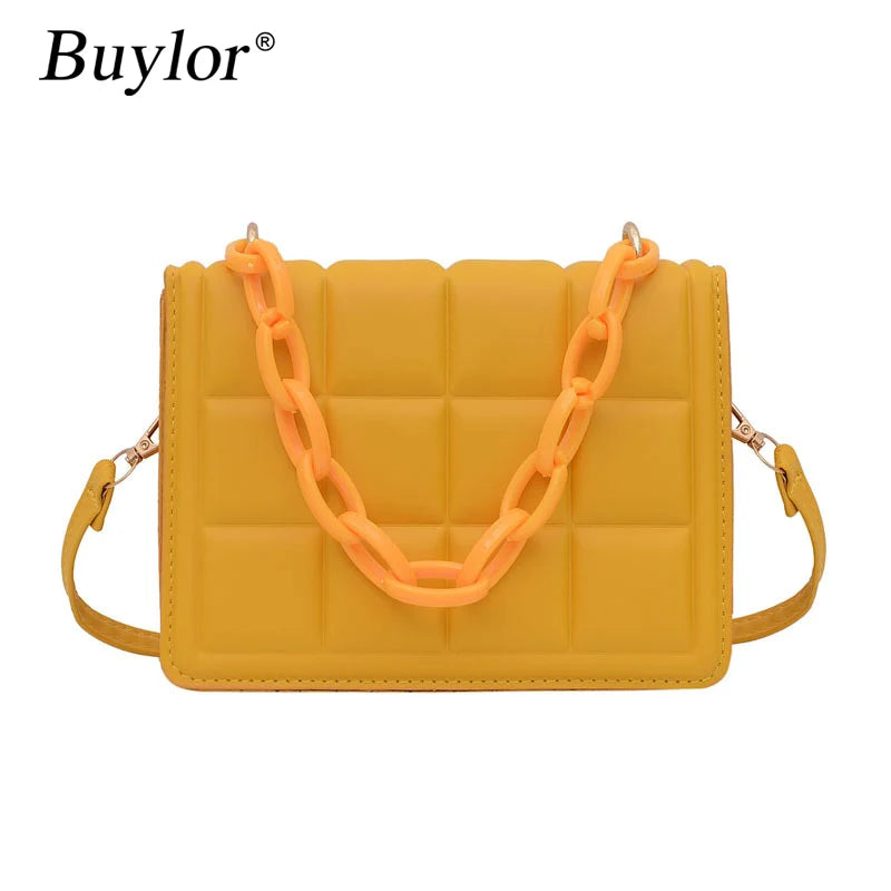 Buylor Flap Women's Bag PU Leather Shoulder Bags