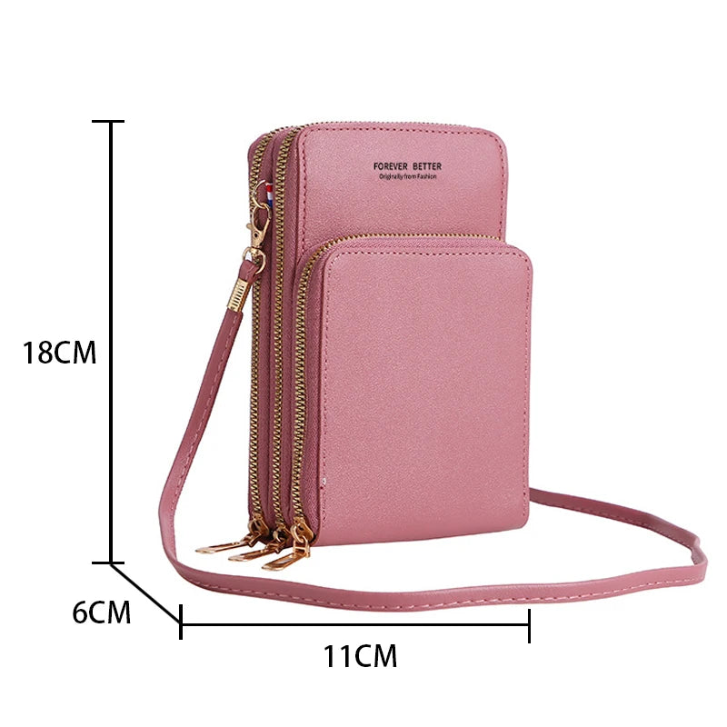 Buylor Leather Women's Bags Crossbody Shoulder Bags Large Capacity