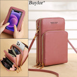 Buylor Leather Women's Bags Crossbody Shoulder Bags Large Capacity
