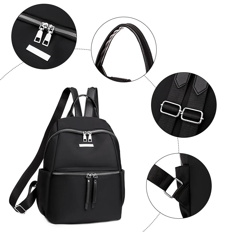 Buylor Retro Cloth Casual Backpack School Bag Girls Travel Back Pack Female