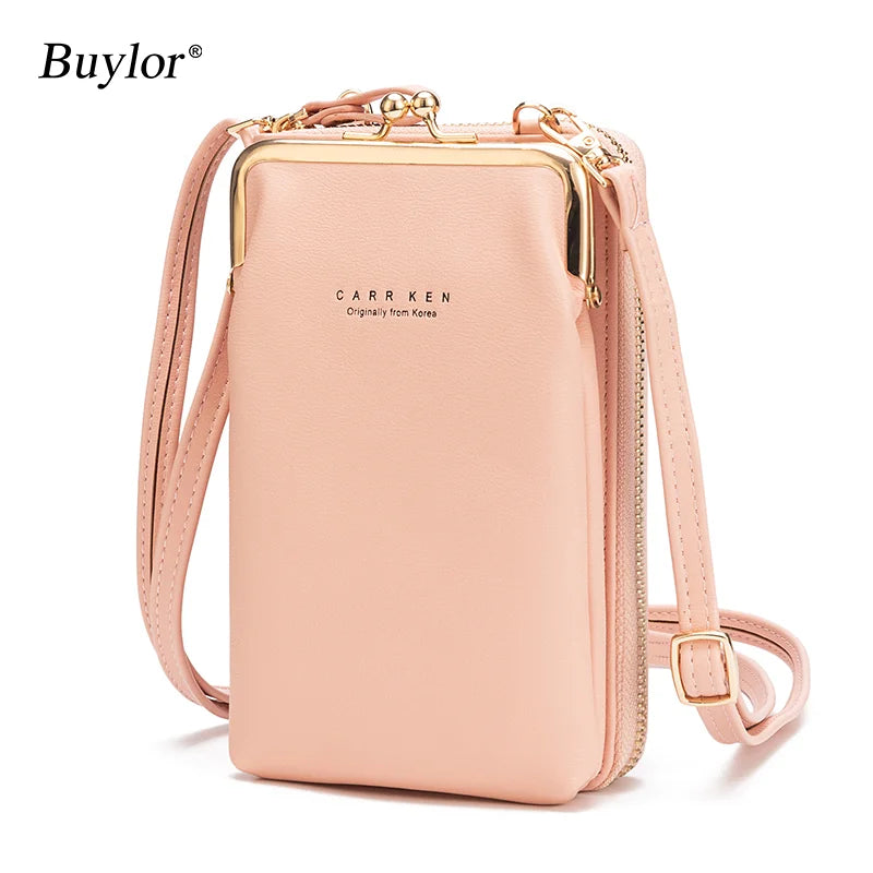 Buylor Women's Phone Crossbody Bag Large Capacity Handbag