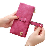 Buylor Women's Wallet Long Strip Two Fold Women's Wallet