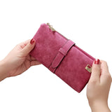 Buylor Women's Wallet Long Strip Two Fold Women's Wallet