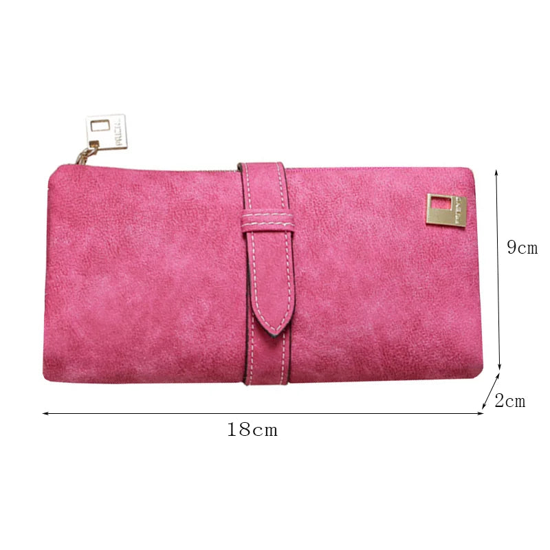 Buylor Women's Wallet Long Strip Two Fold Women's Wallet