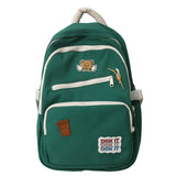 2 Pcs Teen Girls Schoolbag Shoulder Bag Large Capacity College Bookbag