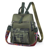 Casual Female Oxford Backpack Teenagers Girls Packbag School Bags