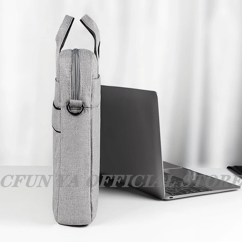Laptop Case Portable Briefcase 15.6 Notebook Bag Waterproof Cover
