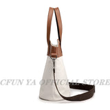 Summer Girls Handbag Canvas Tote Bag College Crossbody Shoulder Bag