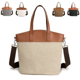 Summer Girls Handbag Canvas Tote Bag College Crossbody Shoulder Bag