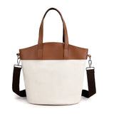 Summer Girls Handbag Canvas Tote Bag College Crossbody Shoulder Bag