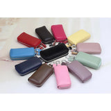 Arrivals Split Leather Key Wallet for Men Women