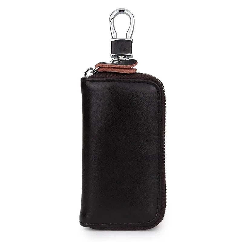 Arrivals Split Leather Key Wallet for Men Women
