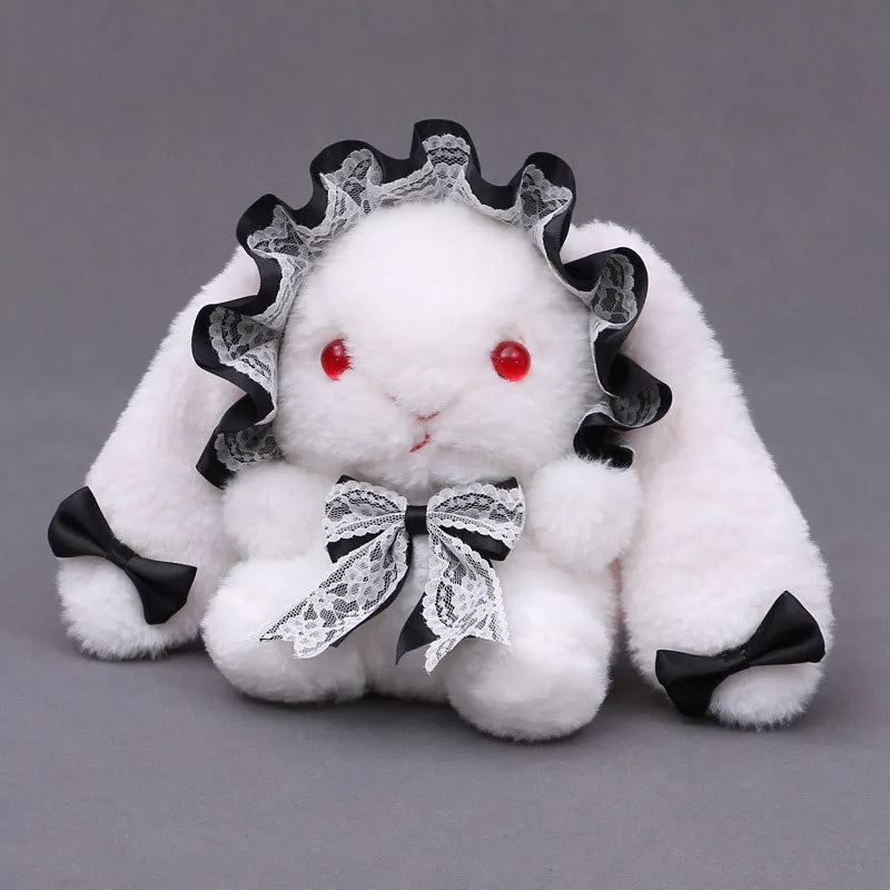 Japanese Lolita Bag Soft Girl Lace Bow Rabbit Doll Small Bag