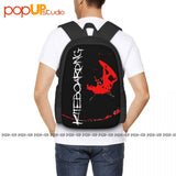 Cafepress Kiteboarding Backpack Large School Multi-function