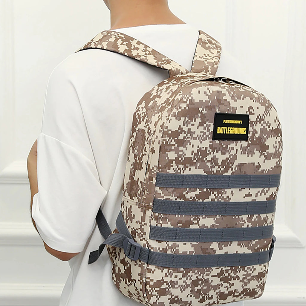 Durable Camo Backpack for Men Outdoor Travel Work School Camping