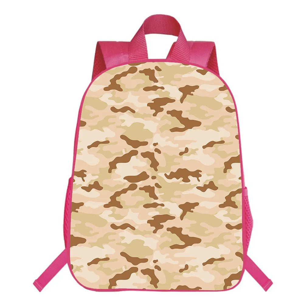 Camouflage Backpacks Teen School Bags Girls Boys Orthopedic Children Backpack