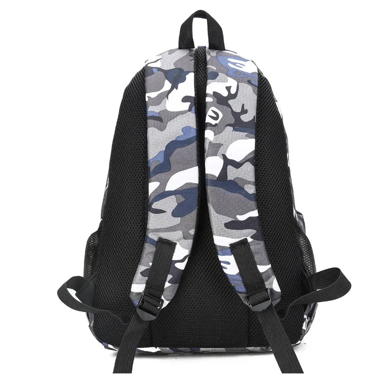 Camouflage Children Backpacks for Teenagers School Rucksack Kids Book Bag