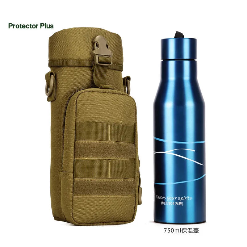 Camouflage Kettle Package 800ml Travel Kettle Shoulder Bag