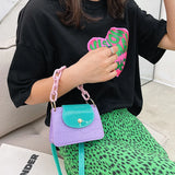 Candy Jelly Bag Women Shoulder Bag Mini Crossbody Bags PVC Handbags