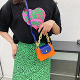 Candy Jelly Bag Women Shoulder Bag Mini Crossbody Bags PVC Handbags