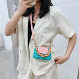 Candy Jelly Bag Women Shoulder Bag Mini Crossbody Bags PVC Handbags